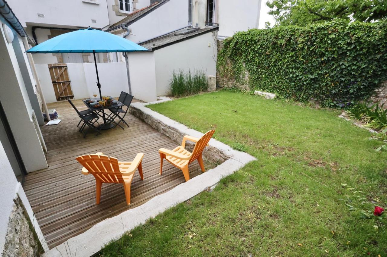 Ferienwohnung L'Atelier Et Sa Terrasse Pontivy Exterior foto