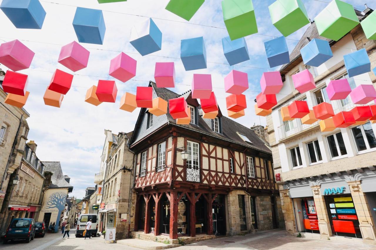 Ferienwohnung L'Atelier Et Sa Terrasse Pontivy Exterior foto