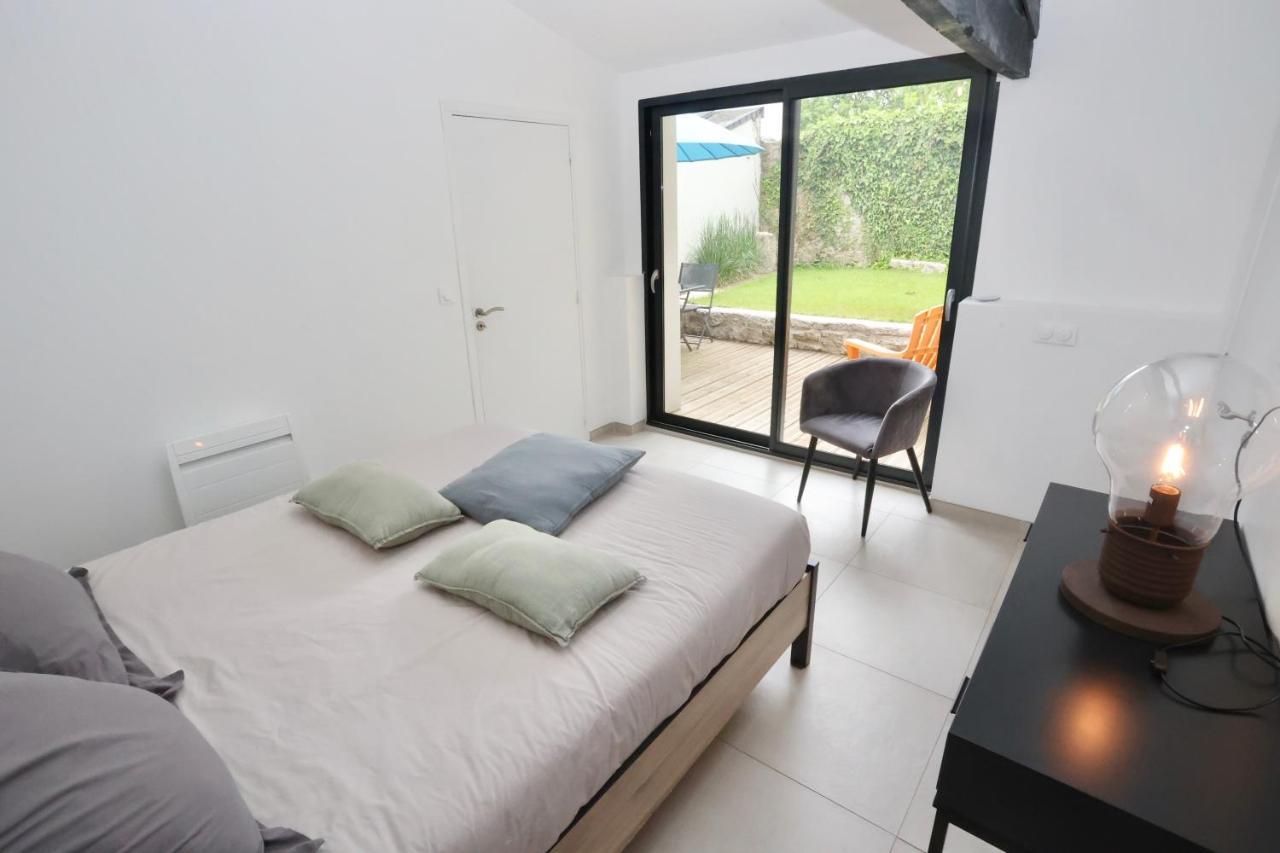 Ferienwohnung L'Atelier Et Sa Terrasse Pontivy Exterior foto