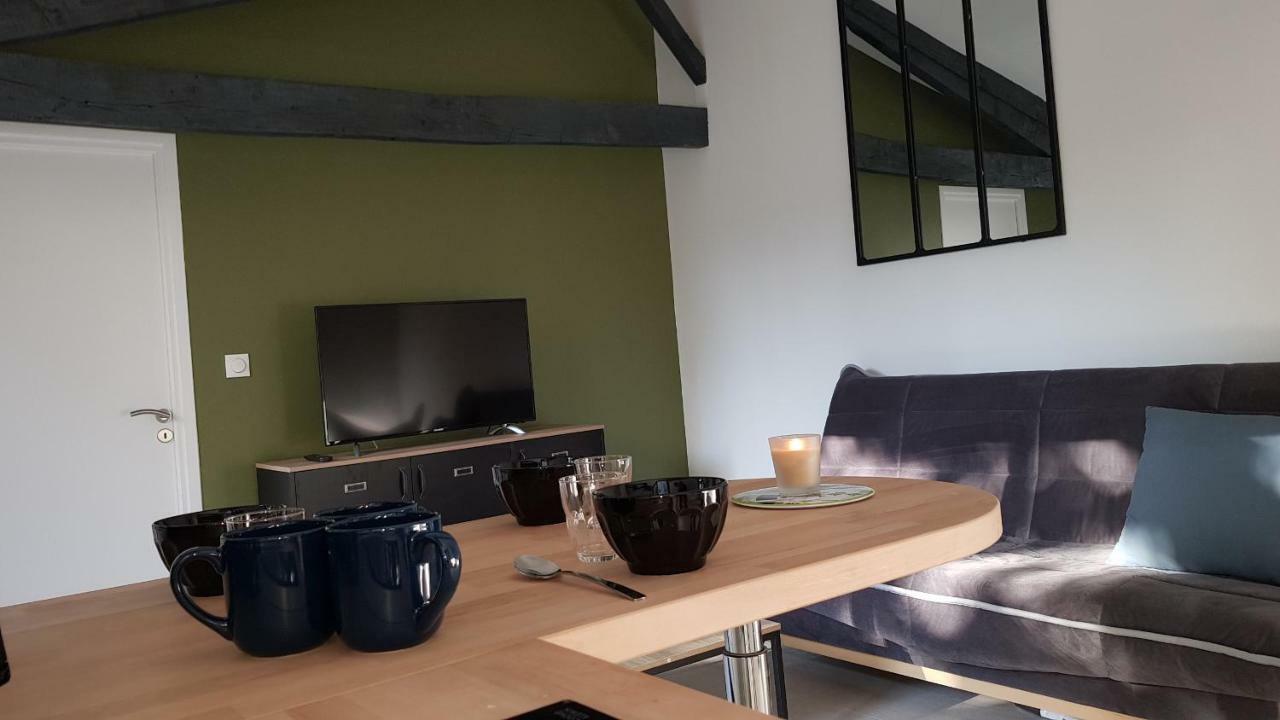 Ferienwohnung L'Atelier Et Sa Terrasse Pontivy Exterior foto