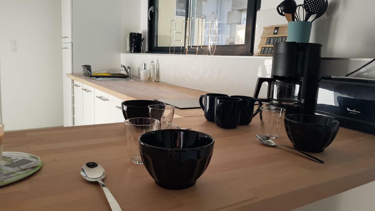 Ferienwohnung L'Atelier Et Sa Terrasse Pontivy Exterior foto
